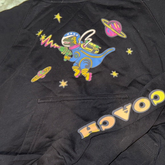 T-Rex dinosaur COACH hoodie limited edition - Picture 1 of 6